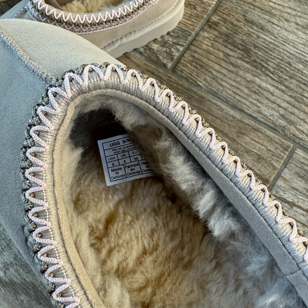 Brand New UGG Tasman Women’s Slippers W/5955 Goat - Picture 8 of 12